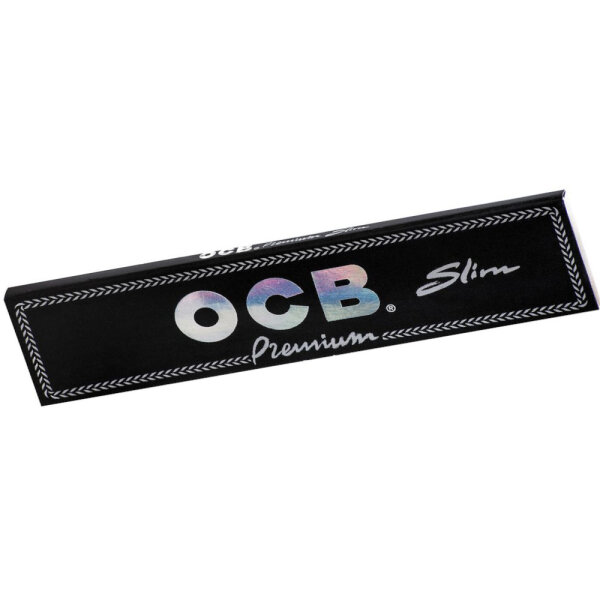 OCB Premium King Size Slim Papers, 32 Blatt