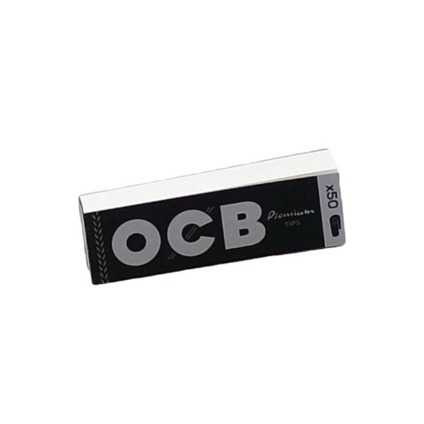 OCB Premium Filter Tips Perforiert, 50 Blatt